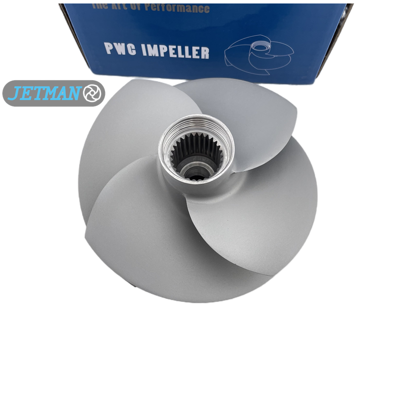 OEM No. 267001050 Diameter 161mm Stainless Steel High Performance Jet Ski Impeller Sand Blasted Fit for Seadoo RXP-X (2021-2022)