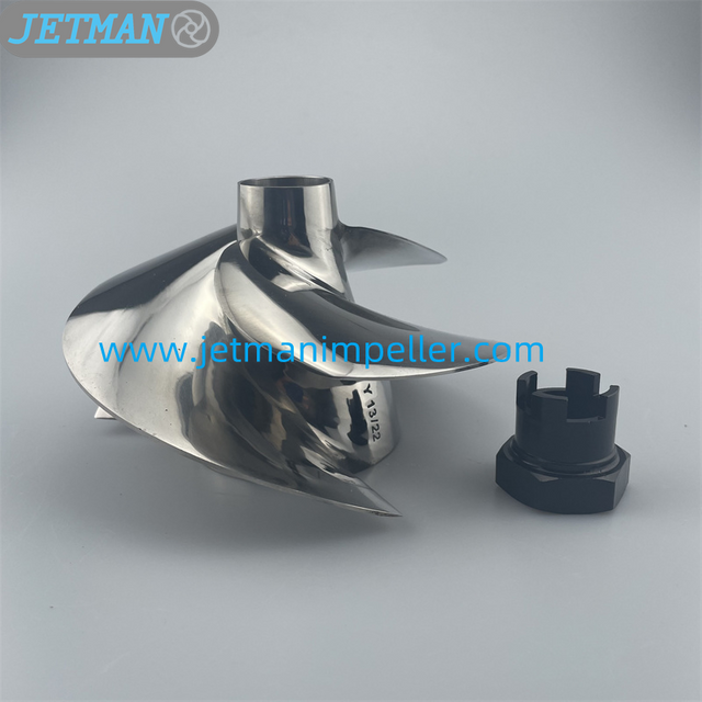 OEM NO.YS-13/22 Diameter 155mm 3 Blades Jetman Impeller Replacement for Yamaha VX CRUISER HO Polished