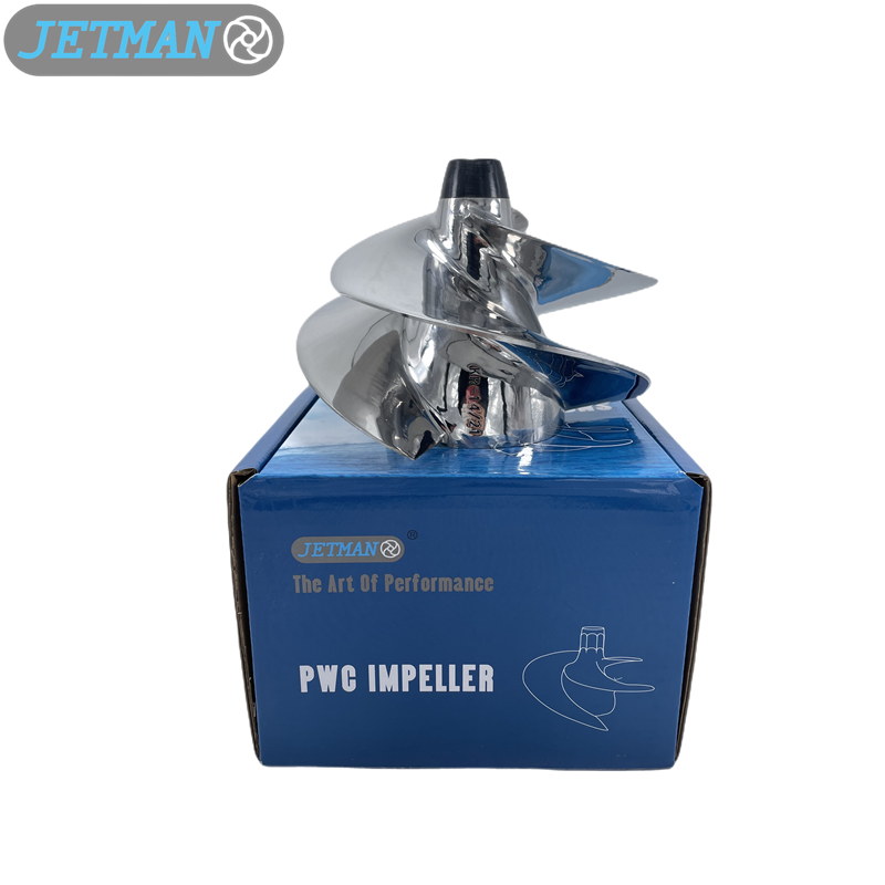 Jetman KR-14/21 Diameter 160mm 3 Blades Stainless Steel Polished Impeller Replacement for Kawasaki 310LX