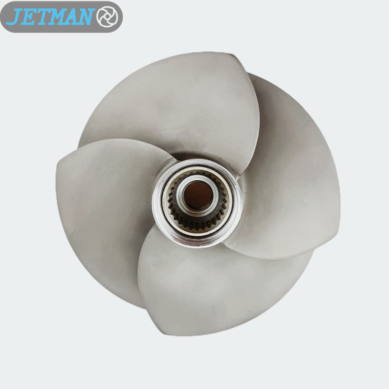 OEM No. 267000984 Diameter 159mm Stainless Steel PWC Impeller Sand Blasted Fit for Seadoo RXP-X 260 (2012-2015)