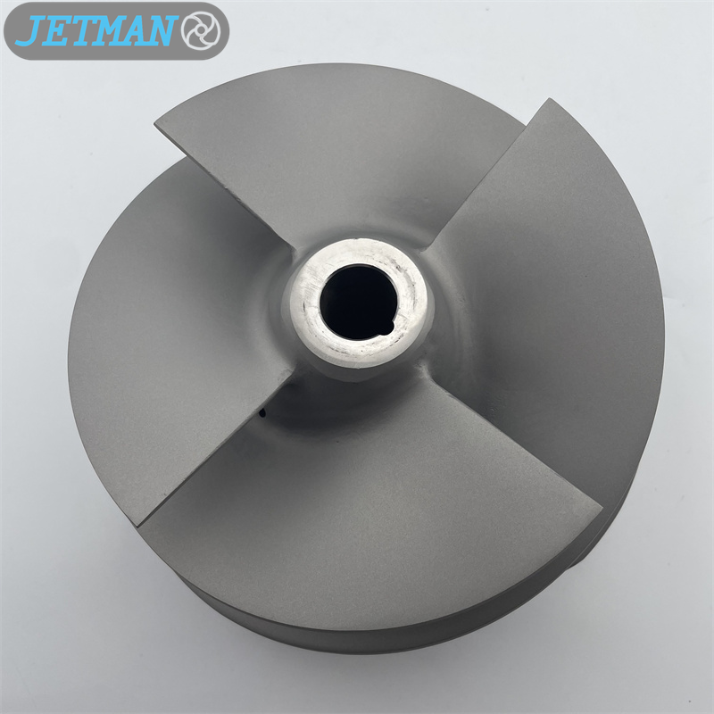 7 3/8'' D SS 4 Blades V6 Outboard Jet Impeller for Outboard Jet Pump Big Series, Part No.1919 (for Liner/ Wear Ring #1431) 