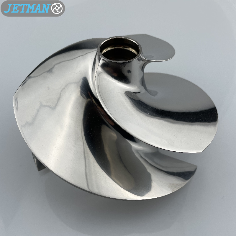 Jetman KR-15/22 Diameter 160mm 3 Blades Stainless Steel Jet Ski Impeller Replacement for Kawasaki ULTRA 310X & 310X SE & 310LX & 310R