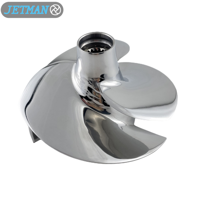 Jetman OEM No. YJ-12/20 Superjet Impeller Diameter 144mm 3 Blades Stainless Steel Polished Jet Ski Impeller fit for Yamaha Superjet