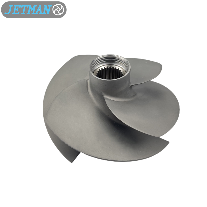 OEM No. 267000984 Diameter 159mm Stainless Steel PWC Impeller Sand Blasted Fit for Seadoo RXP-X 260 (2012-2015)