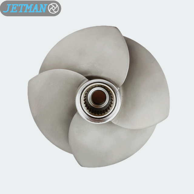 OEM No. 267000801 Diameter 159mm Stainless Steel 4 Blades Jetski Impeller Fit for Seadoo GTR 215 (2014 - 2016)