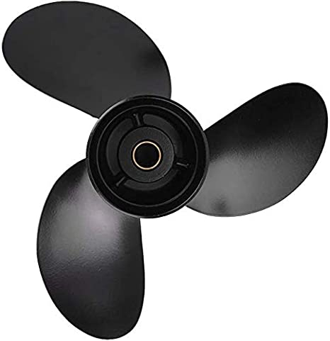 Boat Outboard Propeller 8.9 x 9.5 for Mercury Outboard 8HP-9.8HP, 12 Spline Tooth 