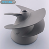 Impeller 8.24 Part No.1860 Stainless Steel 3 Blades Stainless Steel Outboard Jet Impeller for Outboard Jet Medium Series 