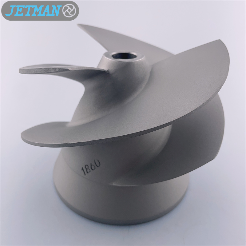 Impeller 8.24 Part No.1860 Stainless Steel 3 Blades Stainless Steel Outboard Jet Impeller for Outboard Jet Medium Series 