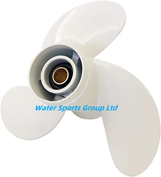 8 1/2 x 7 1/2-N, OEM No. 6G1-45943-00-EL Upgrade Aluminum Outboard Propeller fit Yamaha Engines 5-8HP, 7 Spline Tooth