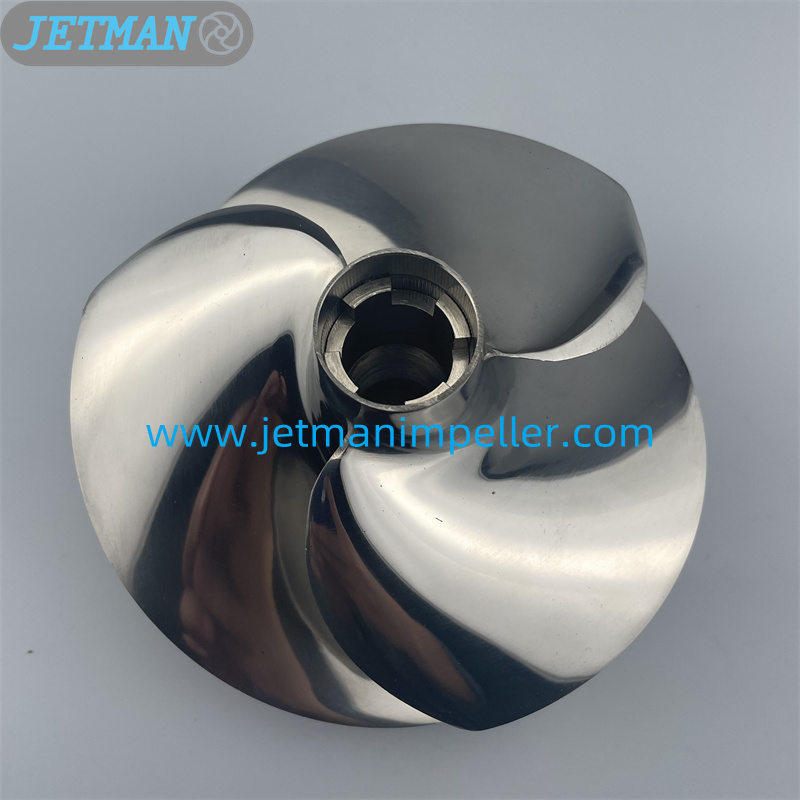 OEM NO.YS-13/22 Diameter 155mm 3 Blades Jetman Impeller Replacement for Yamaha VX1800/VC1800 Polished