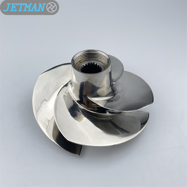 OEM No. 267000940 Diameter 155.5mm Polished Jet Ski Impeller Fit for Seadoo GTI 150&155/GTI SE 130&155/GTS130