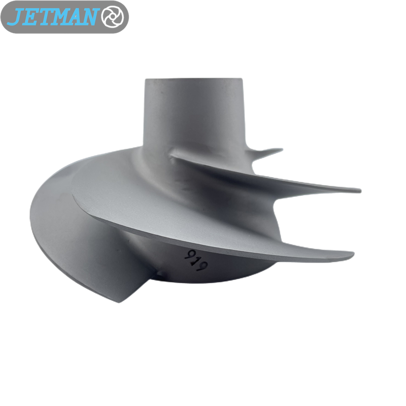 Jetman OEM No.267000943 Diameter 155.5mm 4 Blades Stainless Steel Impeller Sand Blasted Suit Seadoo GTX155/GTX S 155 (2011-2017)