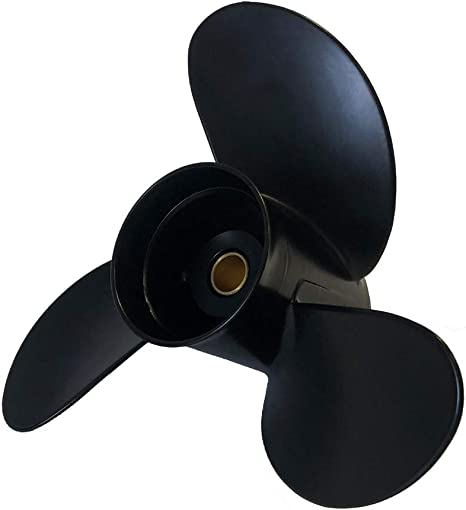 Boat Outboard Propeller 8.9 x 9.5 for Mercury Outboard 8HP-9.8HP, 12 Spline Tooth 