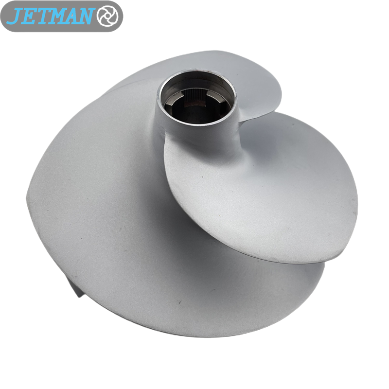 Jetman Impeller 160MM OEM NO.YV-13/18 Stainless Steel 3 Blades Jet Ski Sand Blasted Impeller Suit Yamaha GP1800 SVHO, Sand Blasted