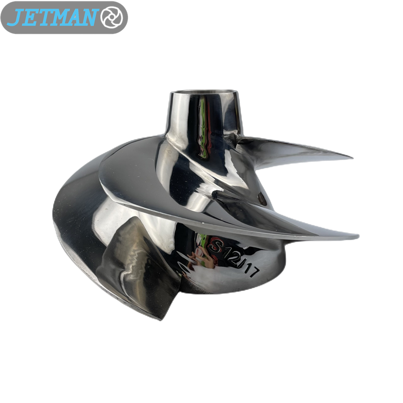 OEM SK-12/14 Diameter 140mm Polished Stainless Steel Jet Ski Impeller Fit for Seadoo Spark Ace 900