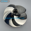 Part No.SR-10/18A Diameter 155.5mm New Polished Jet Ski Impeller Fit for GTI SE 170 & GTX 170 & Wake 170 & Fish Pro 170 