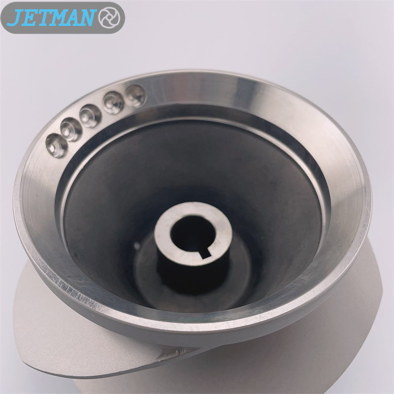 6 7/8 Stainless Steel 3 Blades Outboard Jet Impeller for Jet Outboard Big Series (For Liner/ Wear Ring 1833)