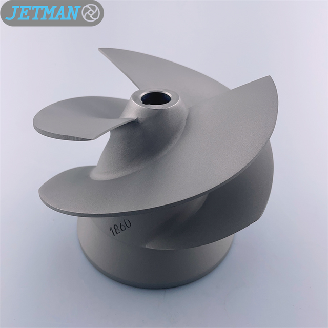 Impeller 8.24 Part No.1860 Stainless Steel 3 Blades Stainless Steel Outboard Jet Impeller for Outboard Jet Medium Series 