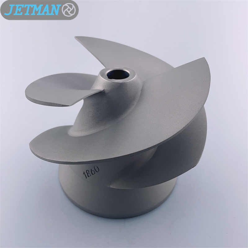 Impeller 8.24 Part No.1860 Stainless Steel 3 Blades Stainless Steel Outboard Jet Impeller for Outboard Jet Medium Series 