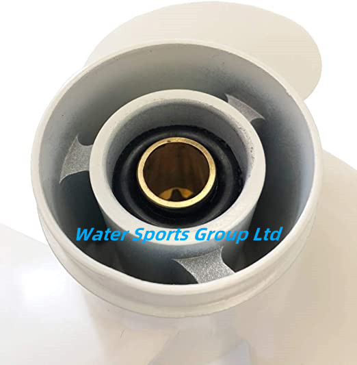8 1/2 x 7 1/2-N, OEM No. 6G1-45943-00-EL Upgrade Aluminum Outboard Propeller fit Yamaha Engines 5-8HP, 7 Spline Tooth