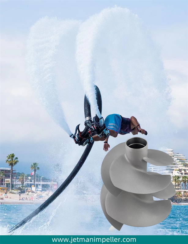 OEM No. Y-TP-12/18 Jetman 160mm Twin Prop Dual Impeller Sand-blasted Suit Yamaha GP1800 / Waverunner FX 