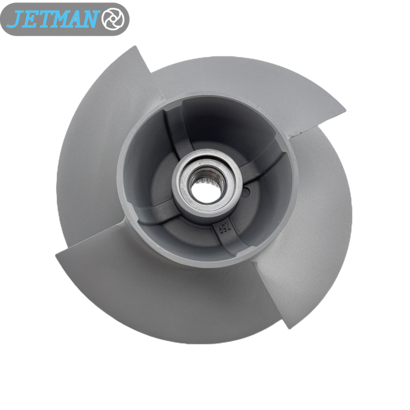 OEM No. 267001050 Diameter 161mm Stainless Steel High Performance Jet Ski Impeller Sand Blasted Fit for Seadoo RXP-X (2021-2022)