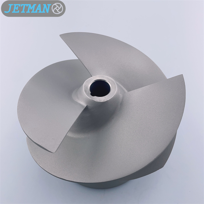 Impeller 8.24 Part No.1860 Stainless Steel 3 Blades Stainless Steel Outboard Jet Impeller for Outboard Jet Medium Series 