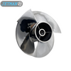 Jetman Impeller OEM No. 6AE-R1321-00-00 Diameter 155mm Stainless Steel Jet Ski Impeller Replace Yamaha VX700, Polished 