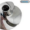 OEM No. YG-09/13 Diameter 155mm Stainless Steel PWC Impeller Polished Replace Yamaha VX1100 & VX Sport & VX Sport & Wave Runner VX1100
