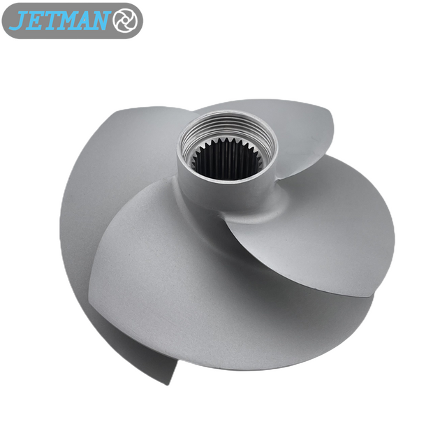 OEM No. 267000951 Diameter 161mm Stainless Steel Jet Ski Impeller Sand Blasted Fit for Seadoo GTX LTD / RXT-X 300 (2016-New)