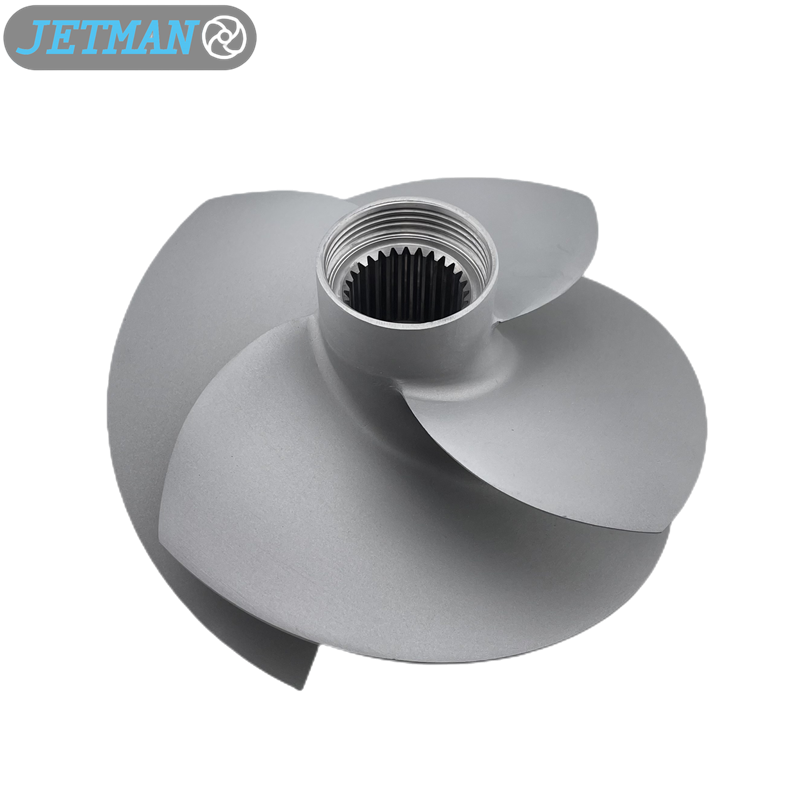 OEM No. 267001050 Diameter 161mm Stainless Steel High Performance Jet Ski Impeller Sand Blasted Fit for Seadoo RXP-X (2021-2022)