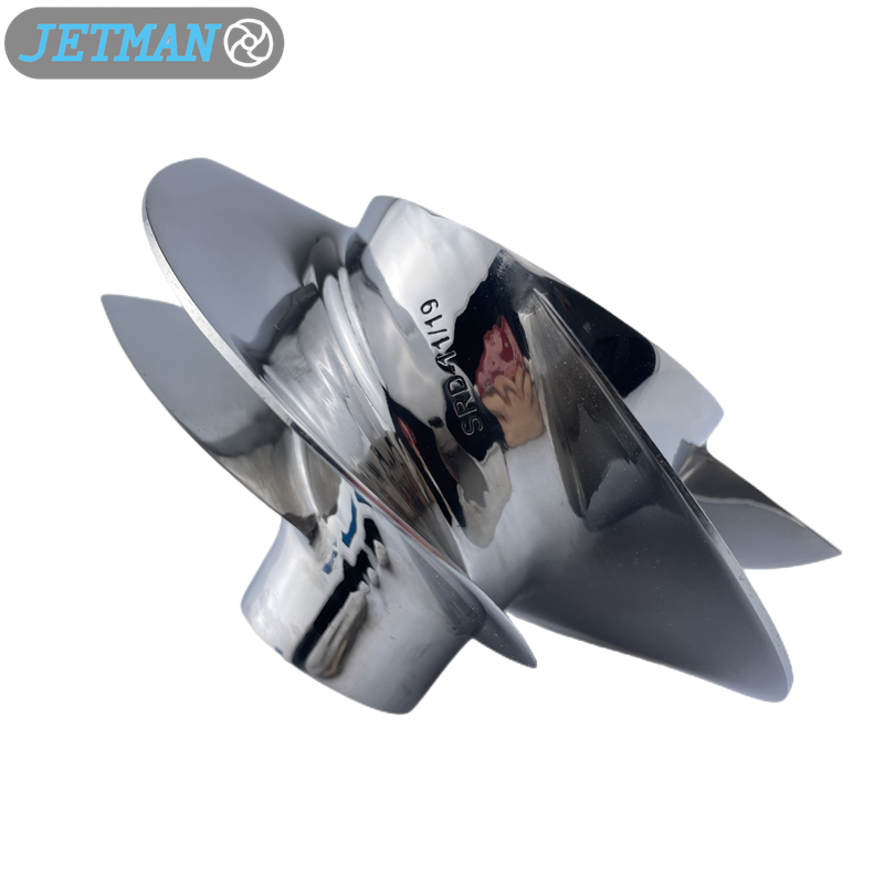 Jetman Impeller OEM No. SRB-11/19 Diameter155.5mm Stainless Steel Big Shaft Impeller Replace Sea-Doo GTX 130 / GTX 170 / GTX 230 (2019-New)
