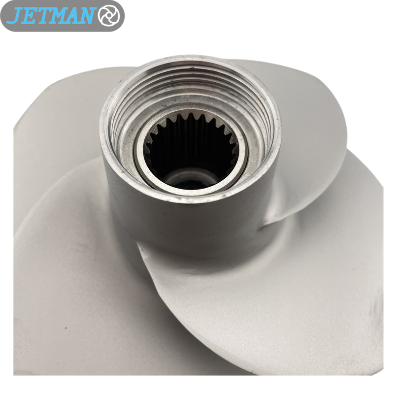 OEM No. 267000940 Diameter 155.5mm Stainless Steel Impeller Sand Blasted Fit for Seadoo Wake 155 (2011-2017)