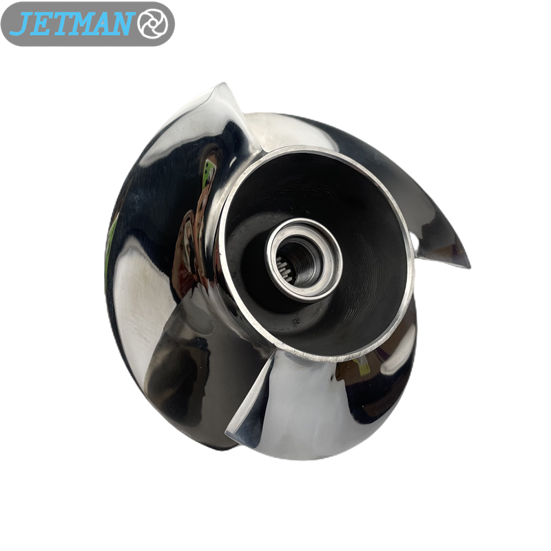 OEM SK-12/14 Diameter 140mm Polished Stainless Steel Jet Ski Impeller Fit for Seadoo Spark Ace 900