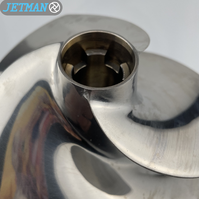 Jetman YV-14/21 Diameter 3 Blades Polished Jetman Impeller Replacement for Yamaha Wave Runner FZR / Wave Runner FZS