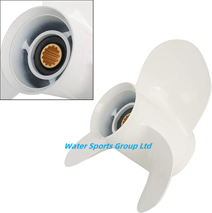 11 5/8 x 11-G, OEM No. 663-45947-02-EL Upgrade Aluminum Outboard Propeller fit Yamaha Engines 25-60HP, 13 Spline Tooth