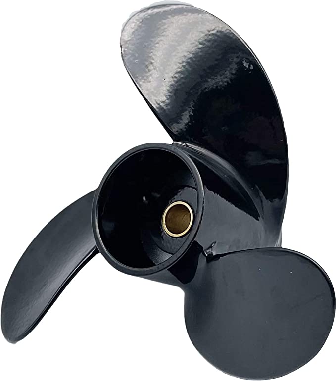 OEM No. 48-812949A02 Aluminum Outboard Boat Propeller Prop 7.8X7 for Mercury/Tohatsu 4/5/6HP/MFS4/5S/6S/M5B, 12 Spline Tooth