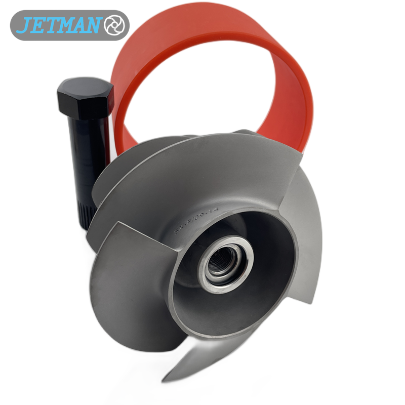 Jetman Impeller 155.5MM Part No.SRB-FY-09/14 Flyboard Impeller Stainless Steel Replacement for Sea-doo GTX 155 / GTX S 155