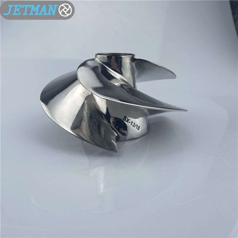 OEM SXX-CD-1318 Diameter 161mm Jetman Stainless Steel Jet Ski Impeller Fit for RXP-X 300 RXT-X 300 GTX LIMITED 300 (3)