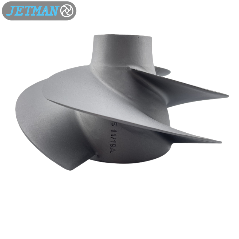Jetman Impeller OEM No. SR-11/19A Diameter 155.5mm Sand Blasted Impeller Replace Sea-Doo GTI 130 & GTI SE 130
