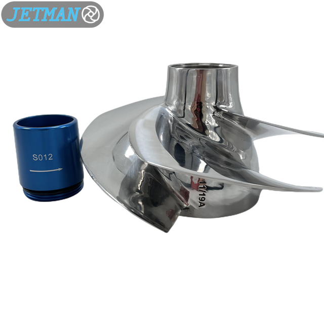 Jetman Impeller OEM No.SR-11/19A Diameter 155.5mm Polished Jet Boat Impeller Replace Sea-Doo 230 Challenger / Challenger SE 2 X 155HP