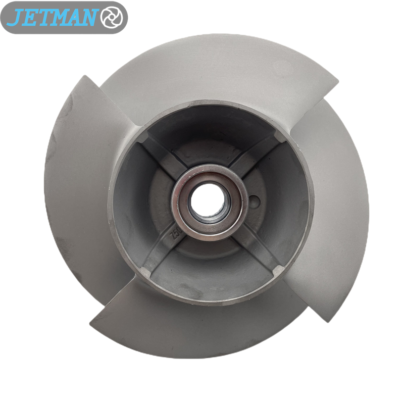 OEM No. 267001019 Diameter 155.5mm Stainless Steel Impeller Sand Blasted Fit for Seadoo Fish Pro 155 (2019)