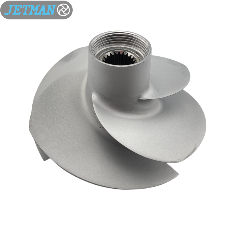 OEM No. 267000940 Diameter 155.5mm Stainless Steel Impeller Sand Blasted Fit for Seadoo Wake 155 (2011-2017)