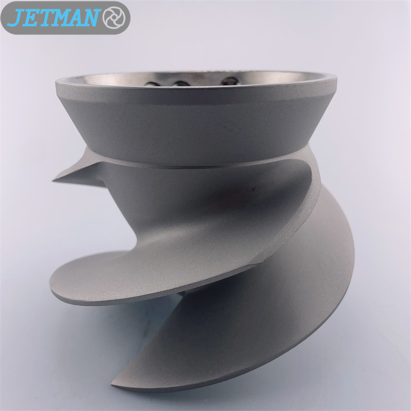 Impeller 8.24 Part No.1860 Stainless Steel 3 Blades Stainless Steel Outboard Jet Impeller for Outboard Jet Medium Series 