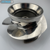  7 3/8 Part No. 1756 Stainless Steel 3 Blades Outboard Jet Impeller for Outboard Jets Big Series (For Liner/ Wear Ring 1431)
