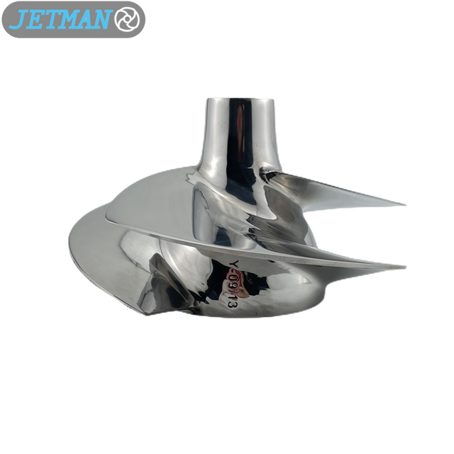 Jetman Impeller OEM No. YG-09/13 Diameter 155mm Stainless Steel Jet Ski Impeller Polished Replace Yamaha VX1050 / Wave Runner VX