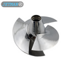 Jetman Impeller OEM No. 6AE-R1321-00-00 Diameter 155mm Stainless Steel Jet Ski Impeller Replace Yamaha VX700, Polished 