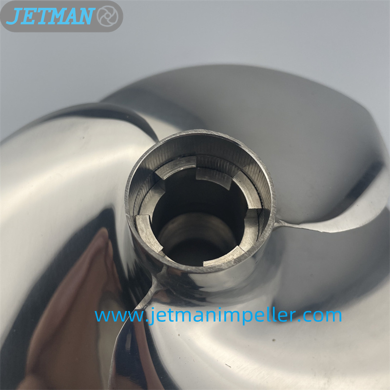Part No.YS-13/22 Diameter 155mm Jetman Polished Impeller Fit for Yamaha VXR & VXS & VX Series