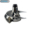 OEM SK-12/14 Diameter 140mm Polished Stainless Steel Jet Ski Impeller Fit for Seadoo Spark Ace 900