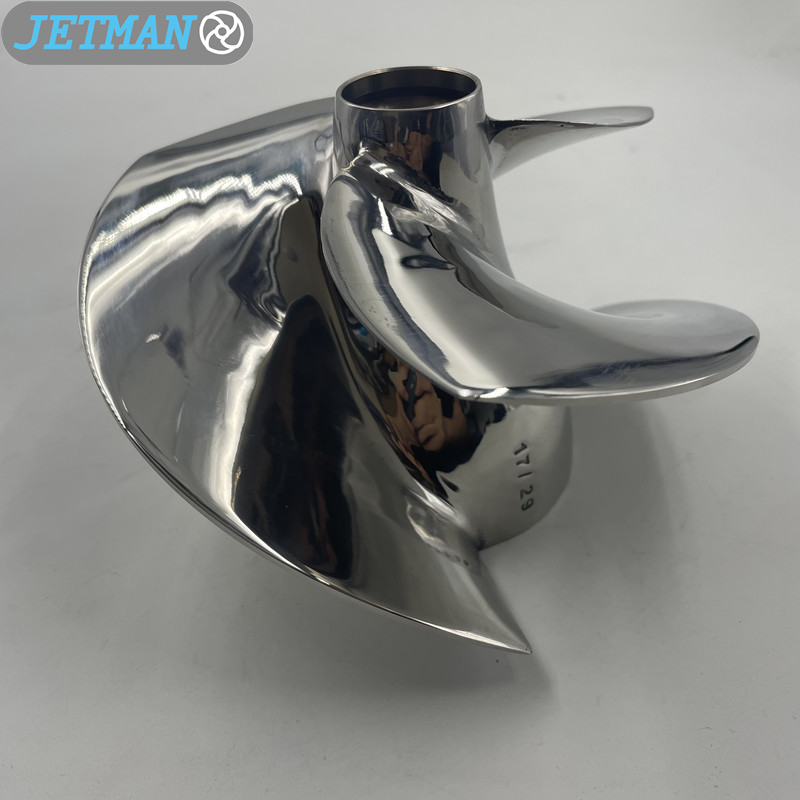 Jetman HA-17/29 Diameter 155mm Jet Ski Polished Impeller Replacement for Honda Motor F-12X